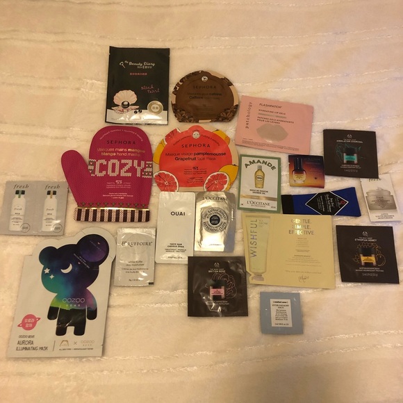 Skin/hair care SAMPLES and MASKS - Picture 1 of 7